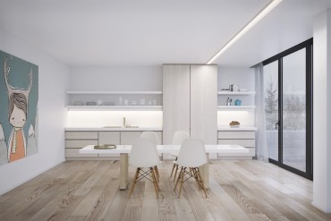 10 Brilliant Ideas Of All-White Dining Rooms | www.bocadolobo.com #moderndiningtables #diningarea #thediningarea #diningareadesign #white #luxury #allwhite #interiordesign #homedecorideas @moderndiningtables