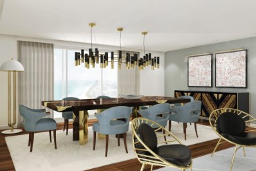Top 2018 Modern Dining Tables Trends on Pinterest | www.bocadolobo.com #moderndiningtables #diningtables #diningroom #thediningroom #diningarea #trends #designtrends #trends2018 #pinterest #pinteresttrends @moderndiningtables