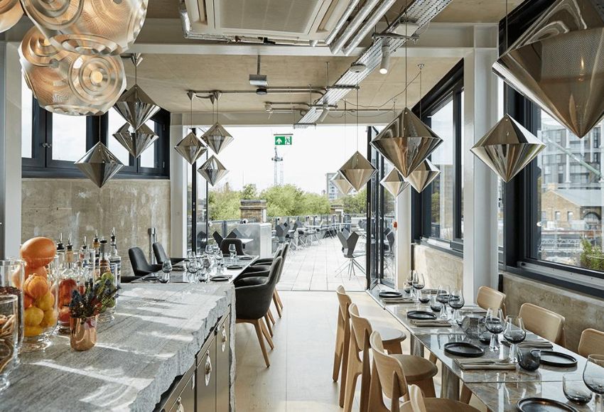 The Coal Office - Modern Restaurant by Tom Dixon