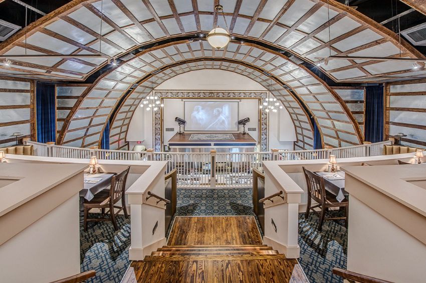 Modern Restaurants Set In Vintage Movie Theaters In United States