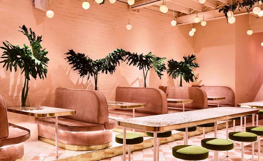 Peaches - The Pinkest Cocktail Bair Designed by Pierce Widera