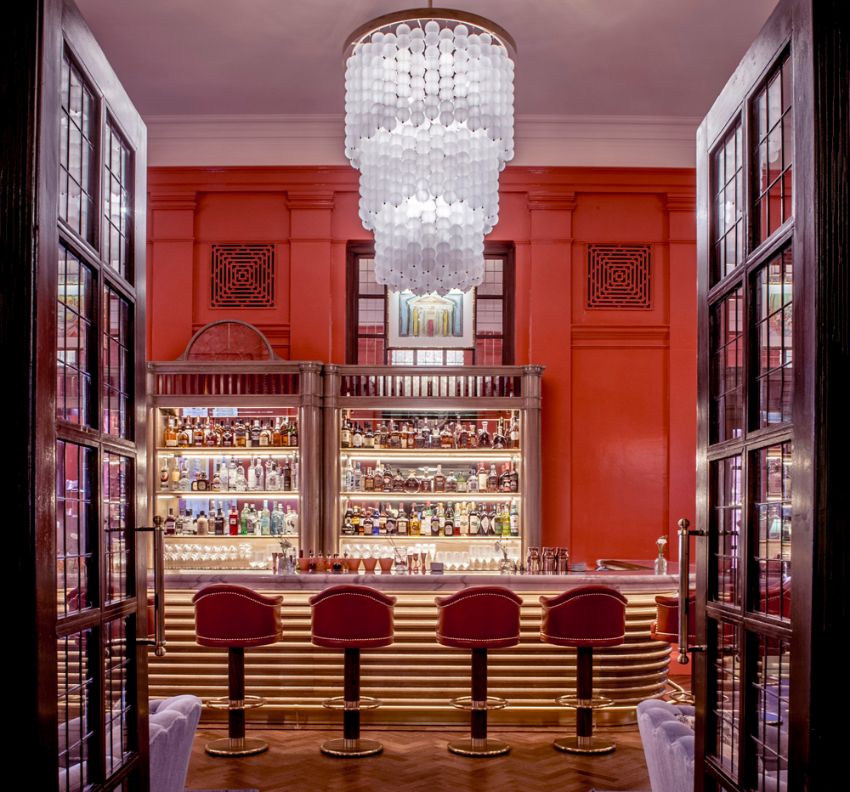 The Coral Room – A Vibrant Luxury Bar Designed By Martin Brudnizki