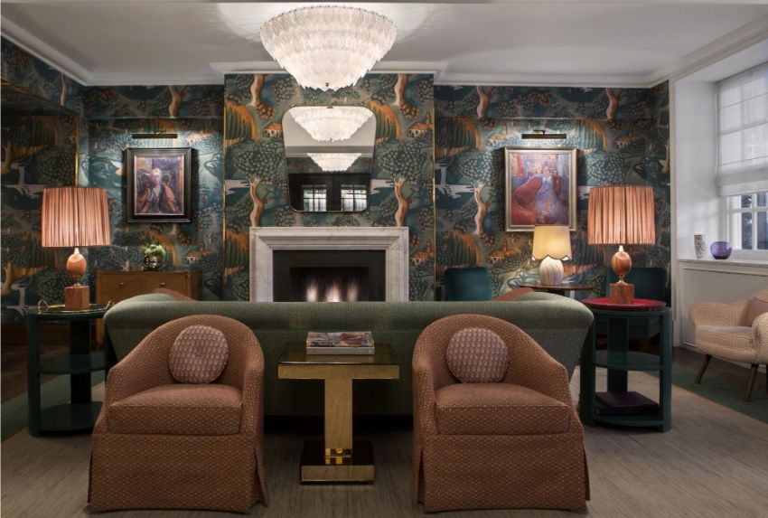 The Coral Room – A Vibrant Luxury Bar Designed By Martin Brudnizki