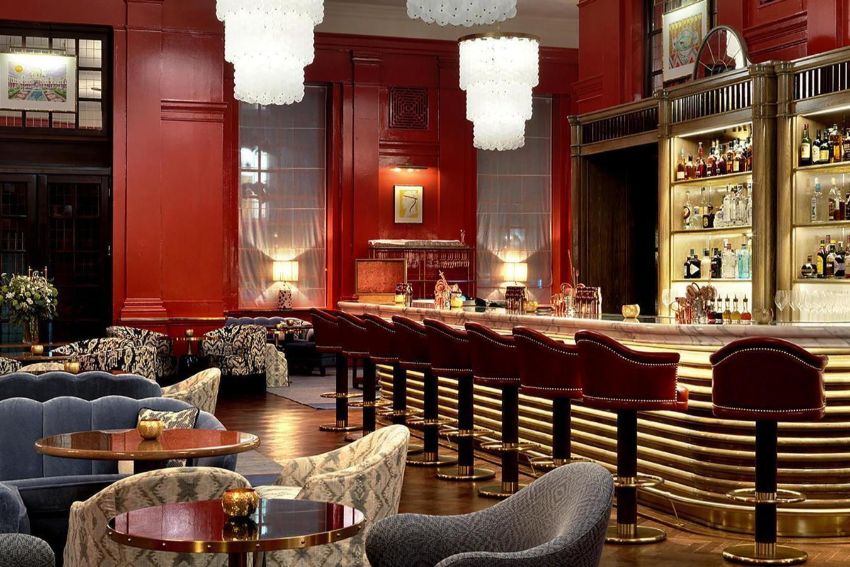 The Coral Room – A Vibrant Luxury Bar Designed By Martin Brudnizki