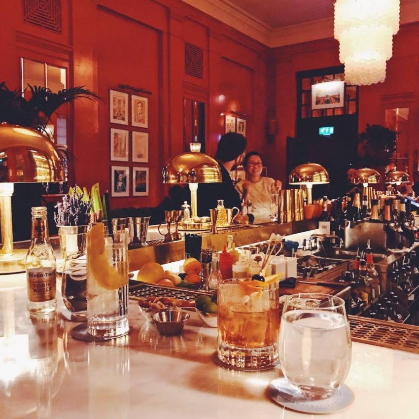 The Coral Room – A Vibrant Luxury Bar Designed By Martin Brudnizki