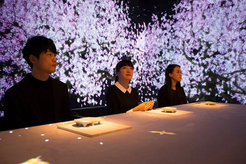 Welcome to Sagaya - An Interactive Restaurant In Tokyo by TeamLab