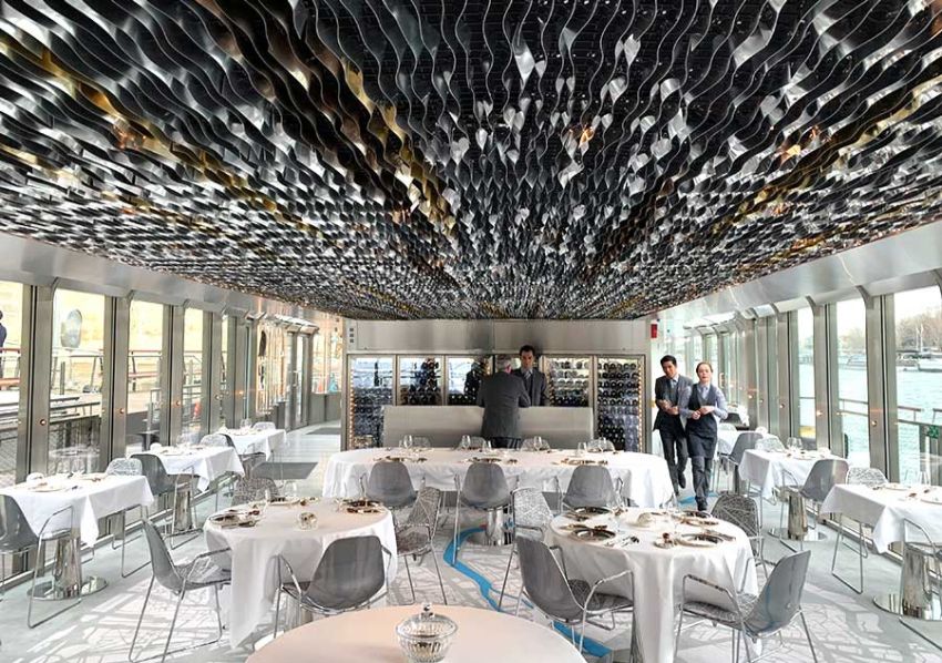 Ducasse Sur Seine - 19th-century Inspired Glass Floating Restaurant