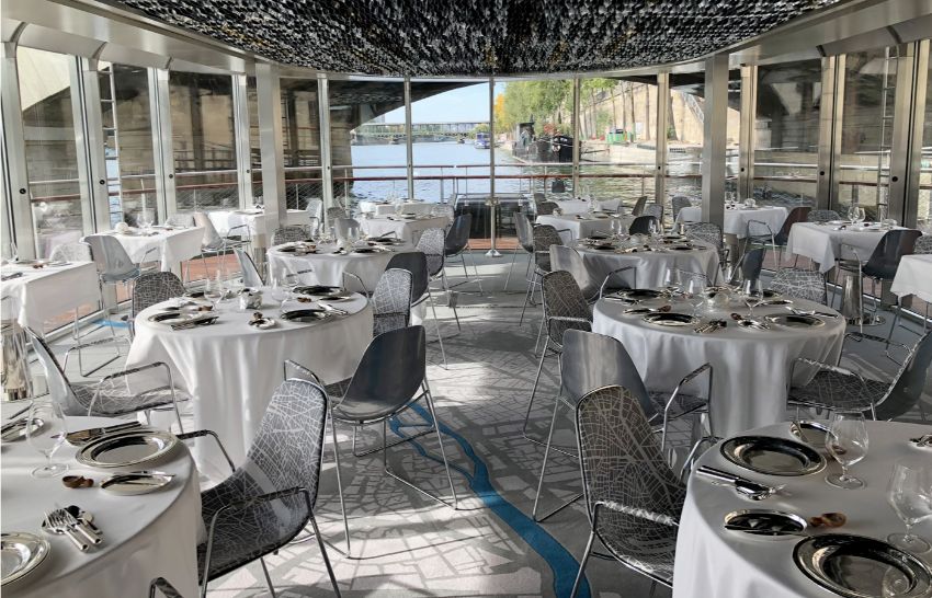 Ducasse Sur Seine - 19th-century Inspired Glass Floating Restaurant