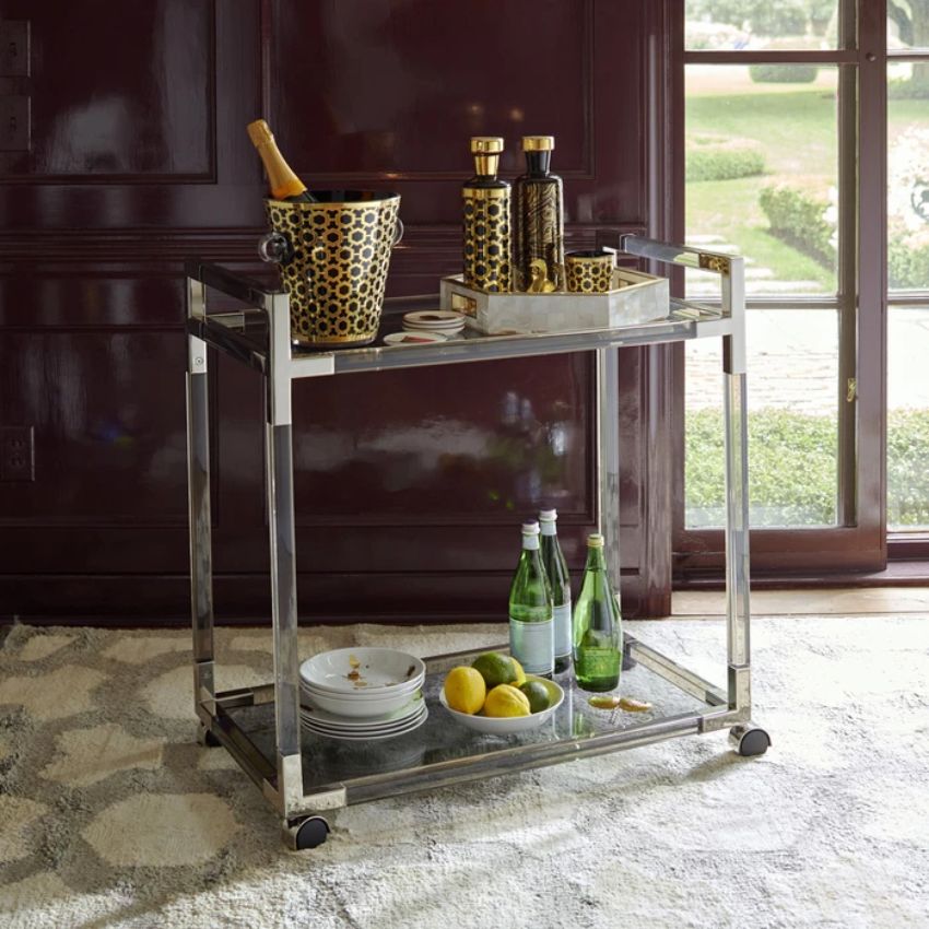 Jonathan Adler And Peroni Designed A Limited Edition Luxury Bar Cart
