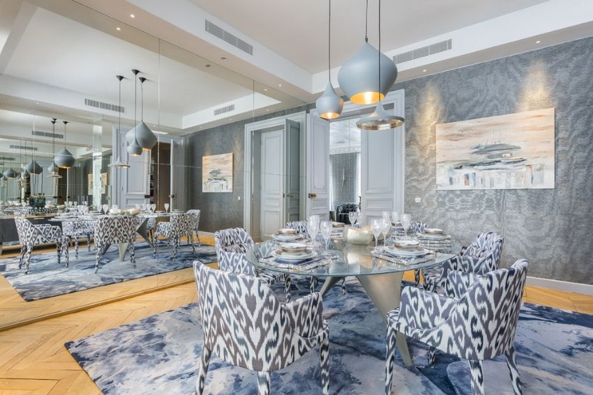 Luxury Dining Room Designs by Gérard Faivre