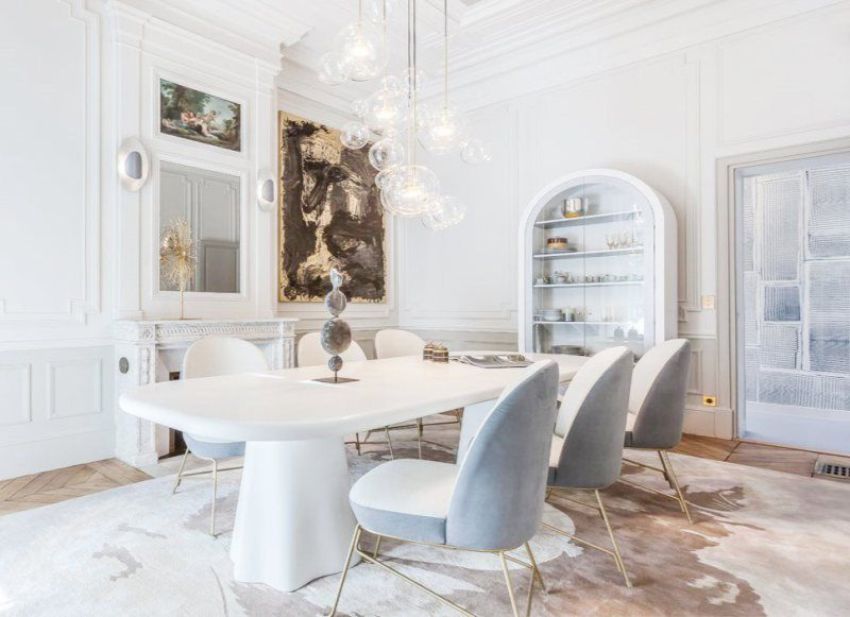 Luxury Dining Room Designs by Gérard Faivre