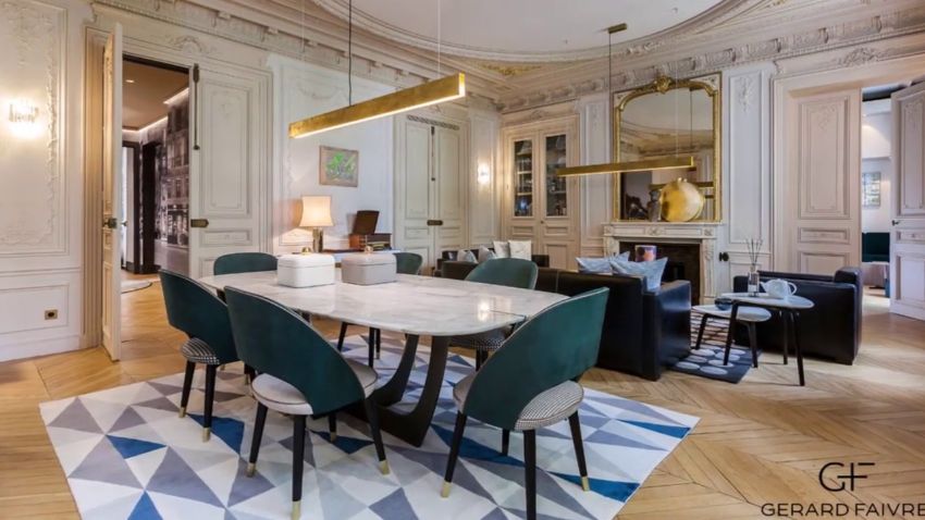 Luxury Dining Room Designs by Gérard Faivre
