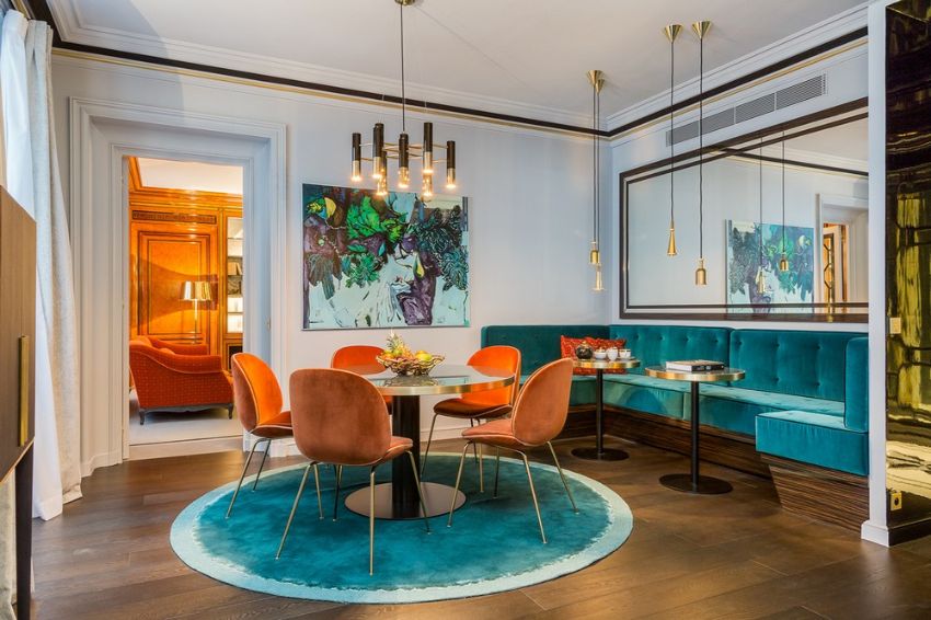 Luxury Dining Room Designs by Gérard Faivre