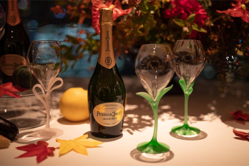 Metamorphosis - The New Crystal Glasses by Perrier-Jouët and Analogia Project