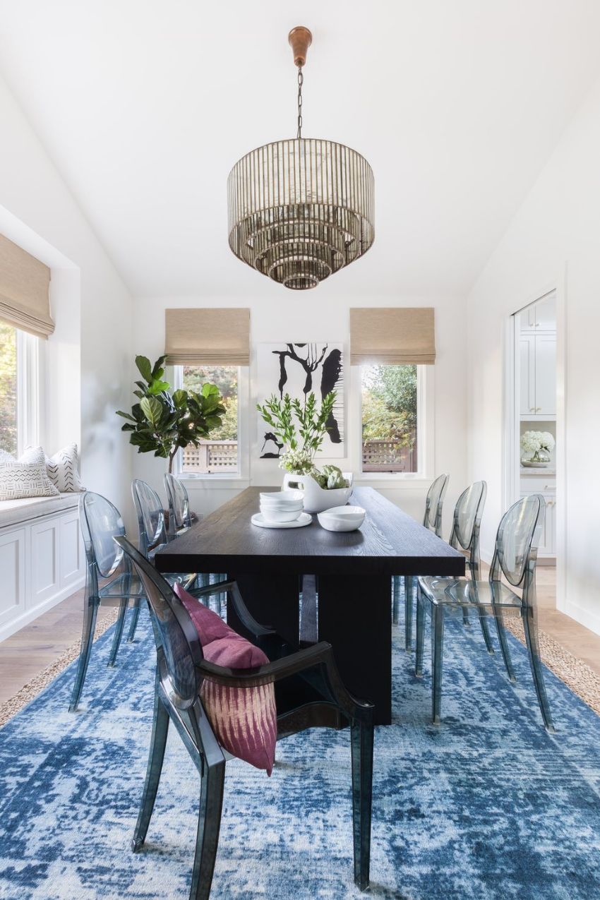 10 Modern Dining Room Ideas With Acrylic Dining Chairs