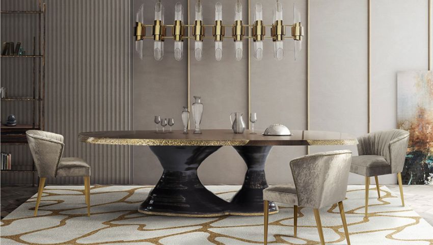 Modern Rugs For Your Dining Room Design
