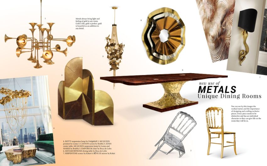 Winter Trends For A Modern Dining Room