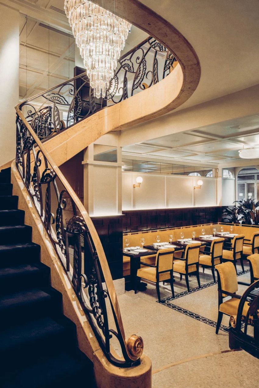 Drouant Fine Restaurant Has Reopened - Interior Design by Fabrizio Casiraghi