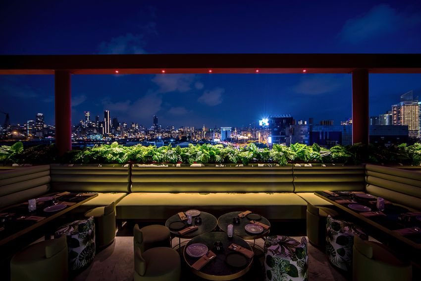 Discover This Contemporary Rooftop Bar in Beirut Inspired By Asian Temples