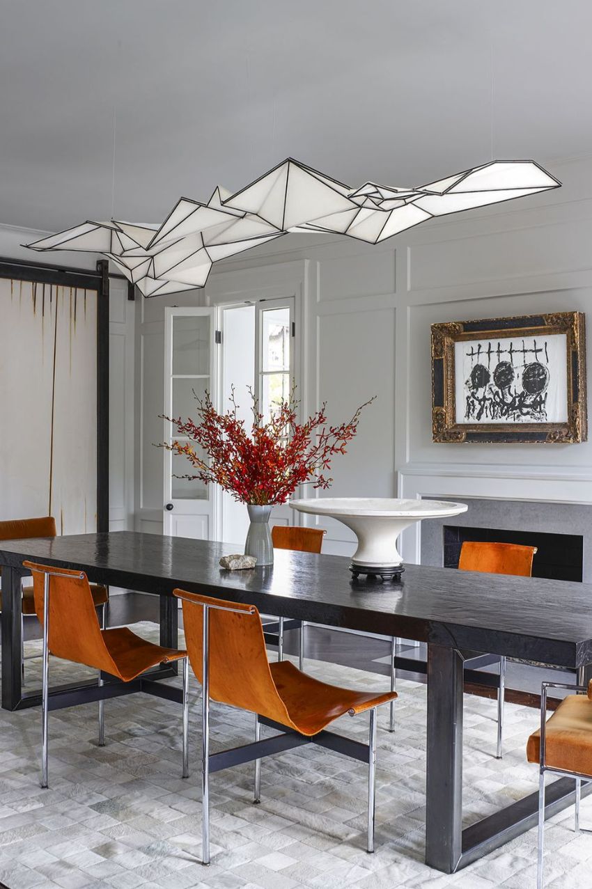 Exquisite Dining Rooms With A Modern Lighting Design