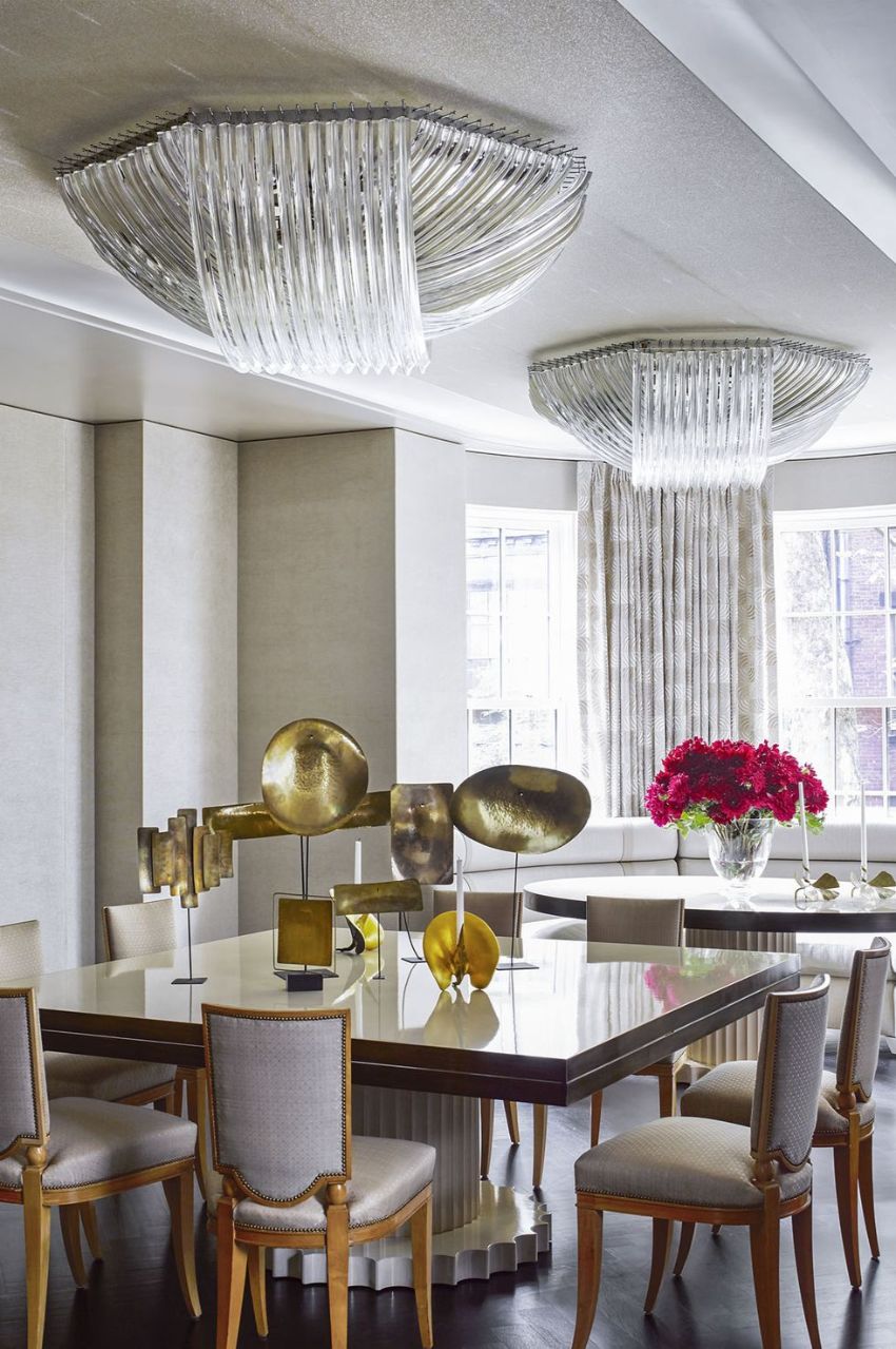Exquisite Dining Rooms With A Modern Lighting Design