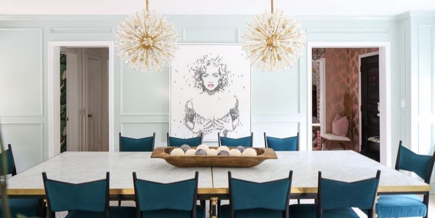 Exquisite Dining Rooms With A Modern Lighting Design