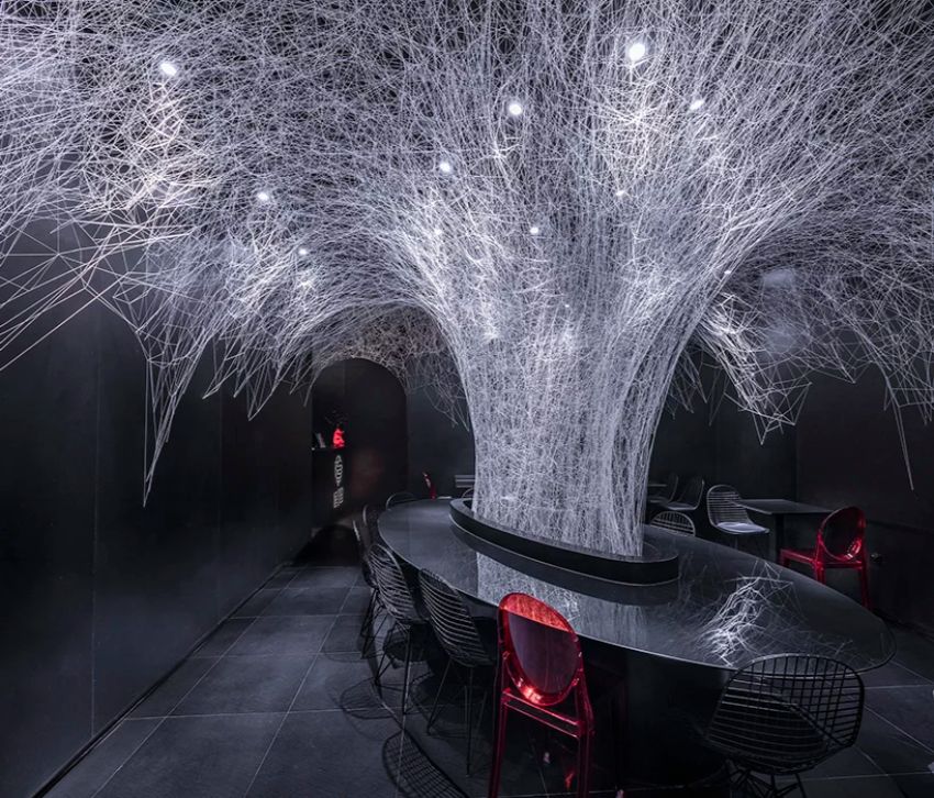 How A Sculpture Changed This Restaurant Interior Design In China