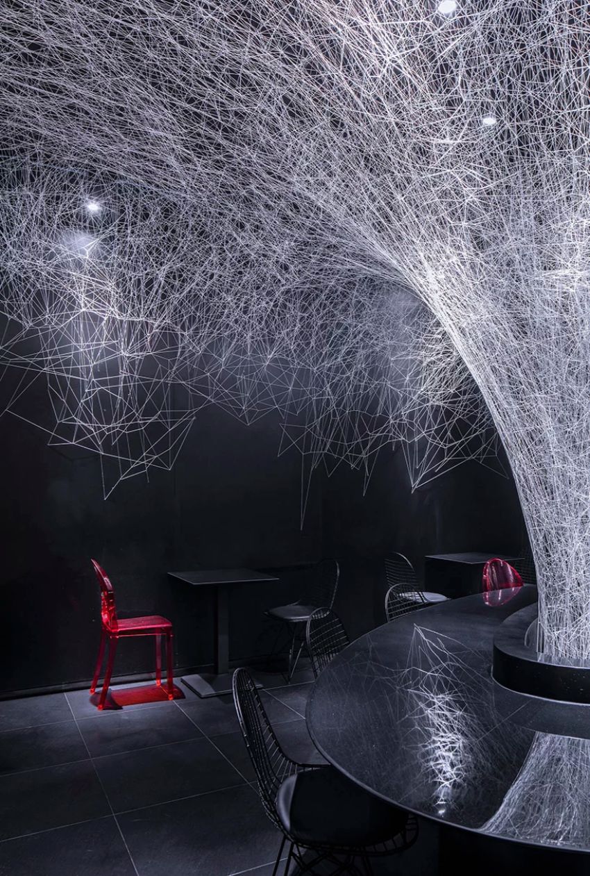 How A Sculpture Changed This Restaurant Interior Design In China