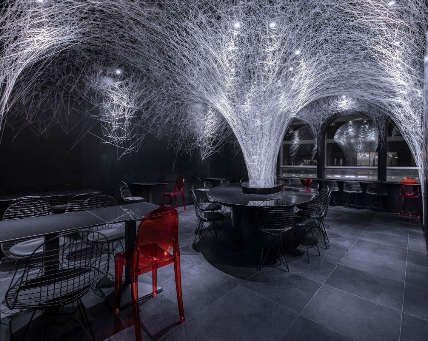How A Sculpture Changed This Restaurant Interior Design In China