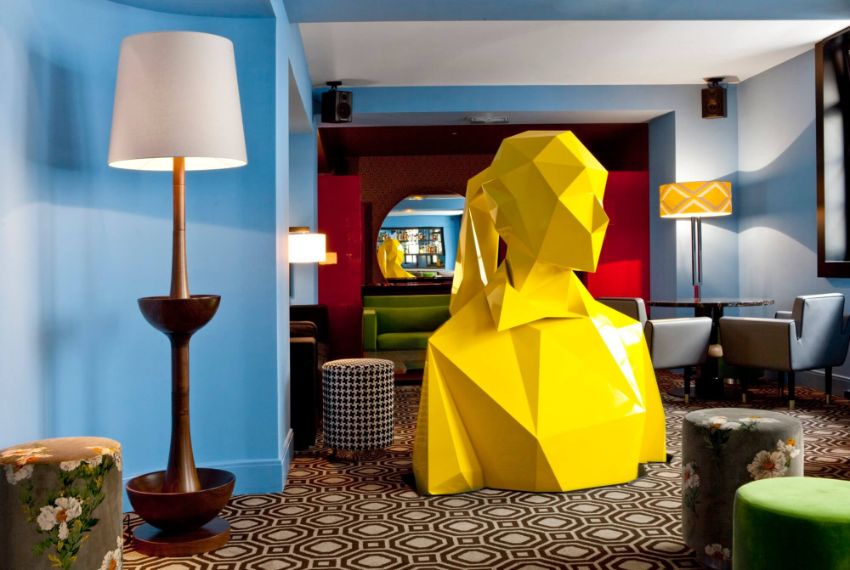 Artsy And Luxury Restaurant Designs By India Mahdavi