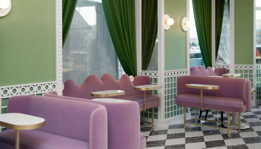 Artsy And Luxury Restaurant Designs By India Mahdavi