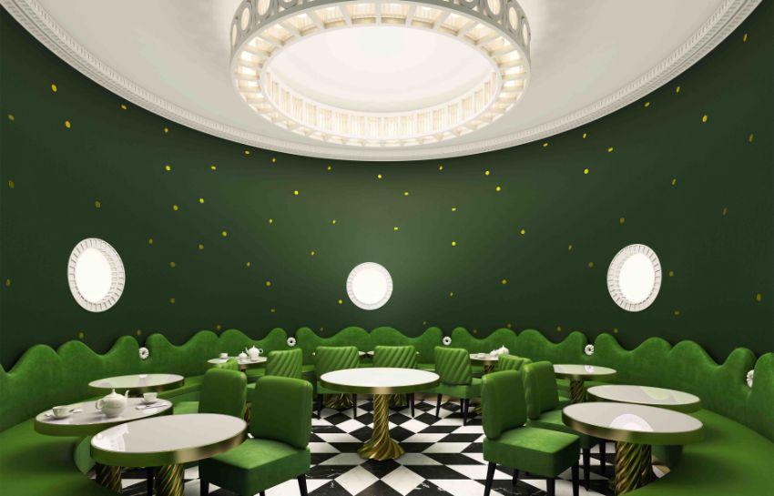 Artsy And Luxury Restaurant Designs By India Mahdavi
