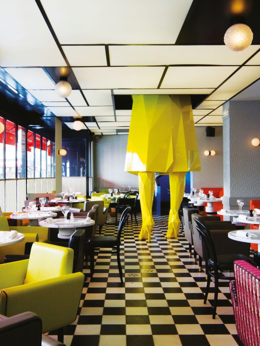 Artsy And Luxury Restaurant Designs By India Mahdavi