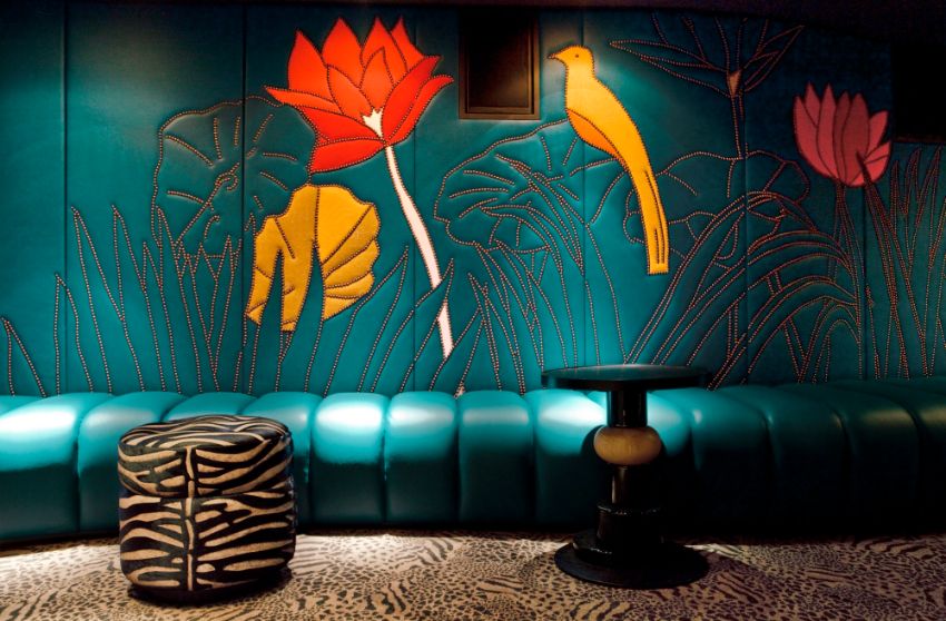 Artsy And Luxury Restaurant Designs By India Mahdavi