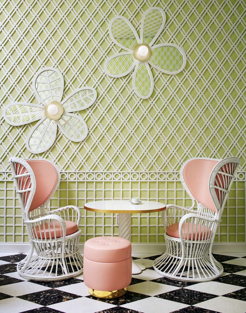 Artsy And Luxury Restaurant Designs By India Mahdavi