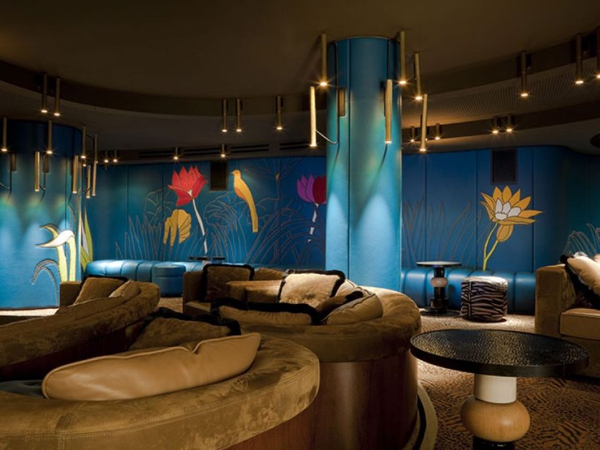 Artsy And Luxury Restaurant Designs By India Mahdavi