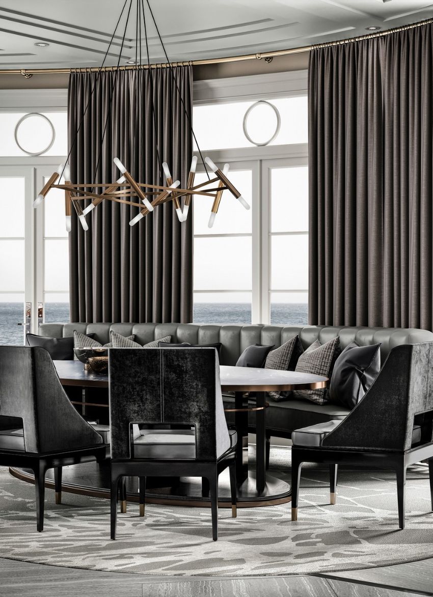 Modern Dining Room Ideas Designed by Ferris Rafauli