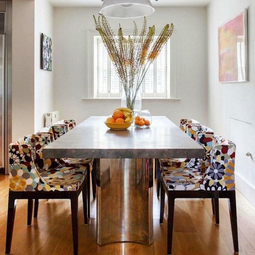Modern Dining Room Ideas With Luxury Chairs By Philippe Starck