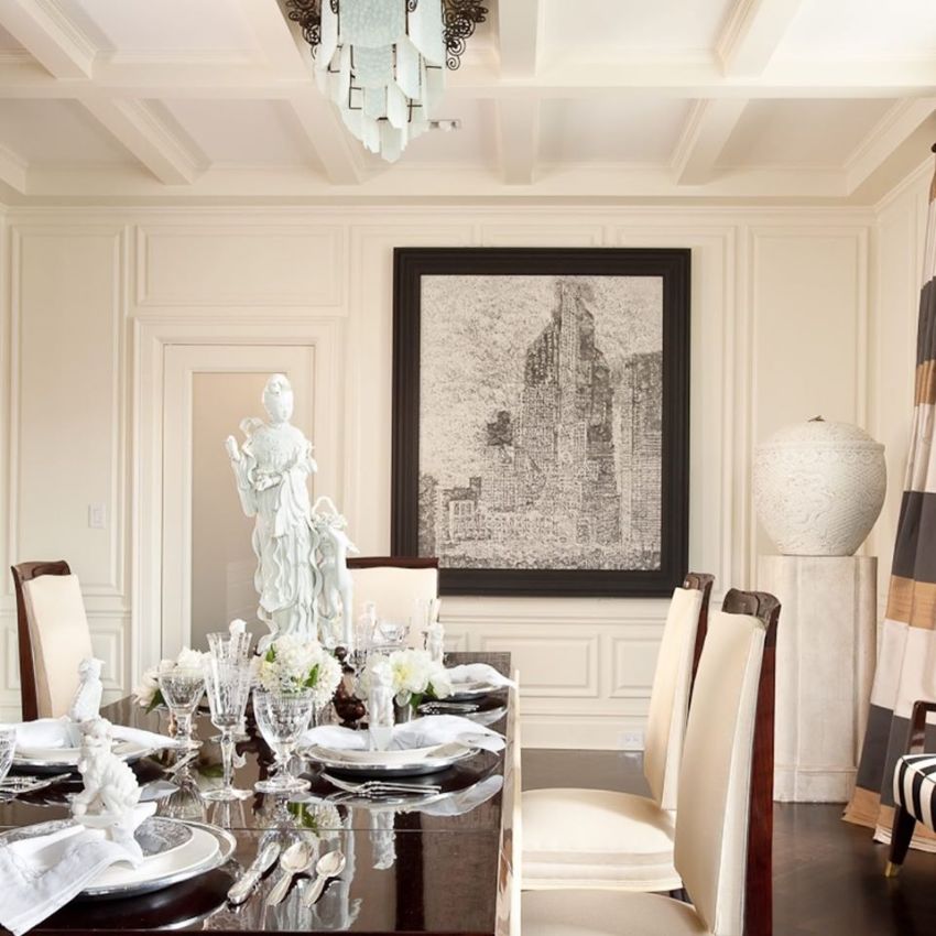 Chic and Fashionable Dining Room Designs by Aman & Meeks