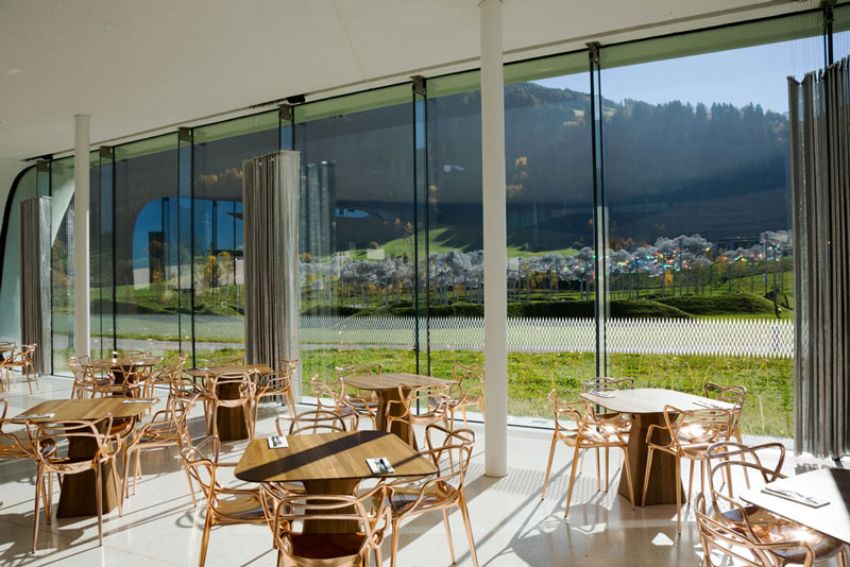 Inside The Swarovski Crystal Worlds: Discover The Luxury Daniels. Café & Restaurant