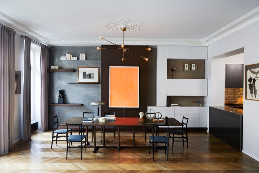 Striking Dining Rooms To Inspire You Designed by BISMUT & BISMUT