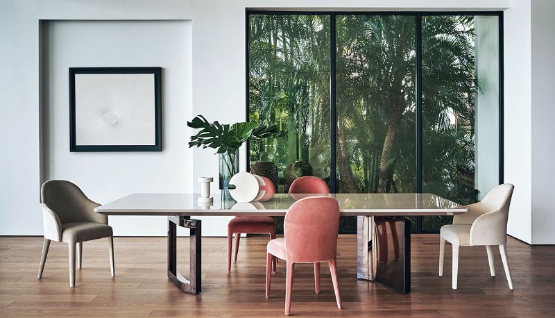 Dining Room Exclusive Trends: Luxury Dining Tables By Fendi Casa