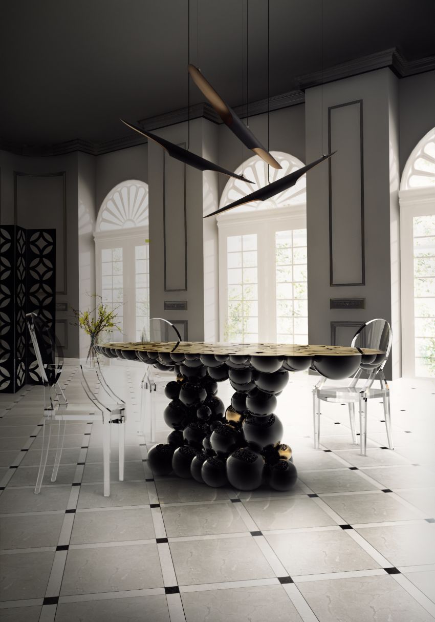 5 Fun And Modern Dining Tables For A Playful But Sophisticated Room