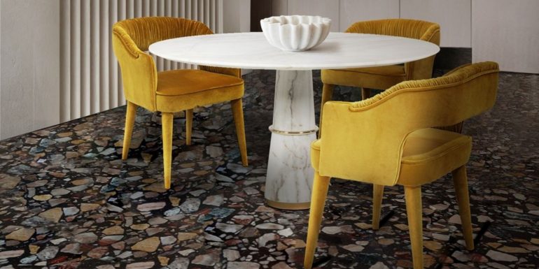 Comfort And Luxury - Velvet Dining Chairs To A Stunning Dining Room