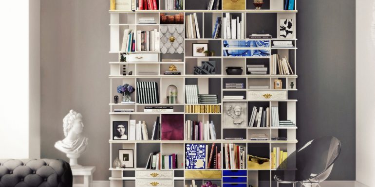 25 Unforgettable Bookcases For An Impressive Dining Area