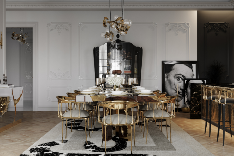 Step Inside A Multi-Million-Dollar Penthouse’s Luxury Dining Room