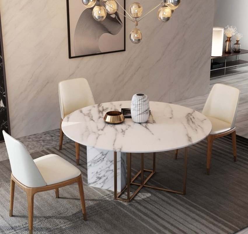 Marble Dining Table Inspirations: 20 Finest Luxury Interior Designs