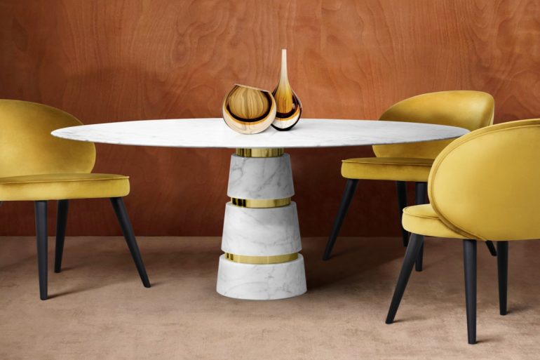 20 Exclusive White Tables For Your Dining Room