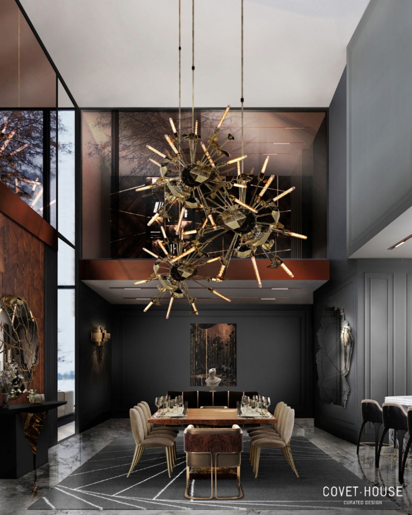 Luxury Dining Rooms Filled With Exclusive Furniture