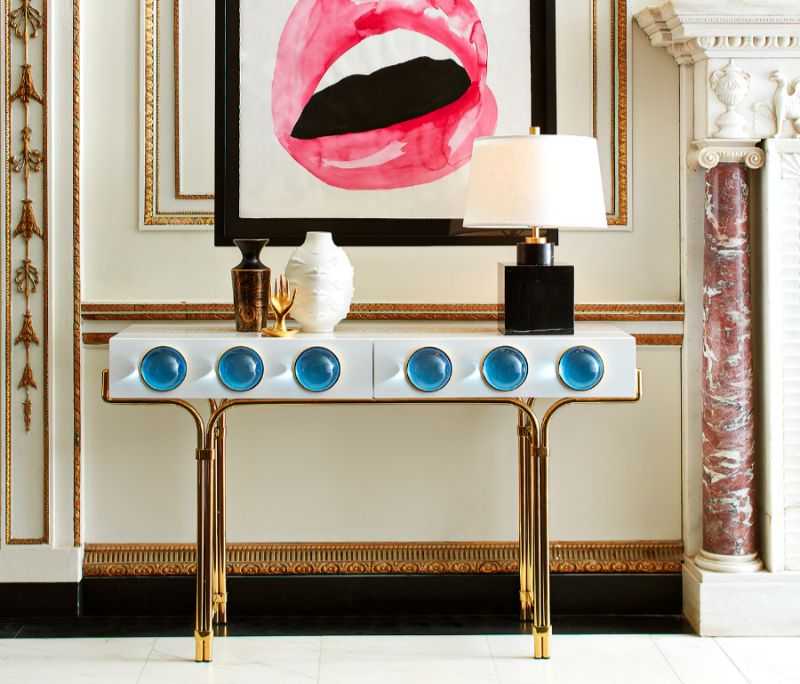 Artsy Console Tables Can Give Attitude To Your Modern Home